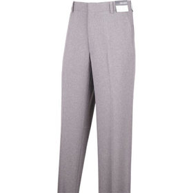 【WEB限定/OUTLET/汚れ・キズ等有】【年間】【ウォッシャブル】0タックスラックス/グレー×ソリッド