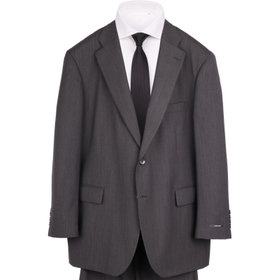 JOHN PEARSE Black SELECT LINE】【年間】2釦シングルスーツ/ブラック 