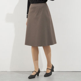 【Diana】【秋冬】スカート/ブラウン/ウォッシャブル＆ストレッチ