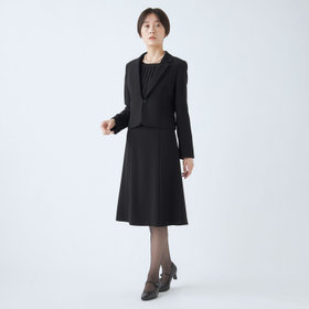 【BIEN BELLE】【年間】【ストレッチ】テーラーサテン使いアンサンブルレディースフォーマル