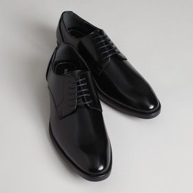 【Unpressure】プレーントゥースドレスシューズ/ブラック