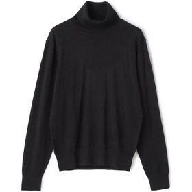 JOHN PEARSE comfort navy】タートルネックセーター/ネイビー