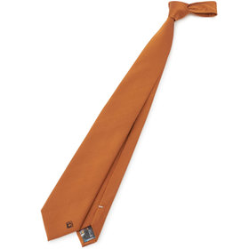 【呪術廻戦コラボ】【虎杖 悠仁イメージカラー】シルクブレンドソリッドネクタイ/オレンジ