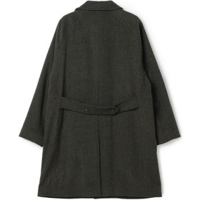 美品／クリーニング済　ランセル　ウールモヘヤ バルマカンコート　軽量コート 新しい到着 美品／クリーニング済 バルマカンコート