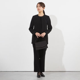 【新品タグ付】洗えるスーツ 19SS NATURAL BEAUTY BASIC 楽天市場】[洗える]＜ポリエステルドビーSET UP＞ノーカラージャケット