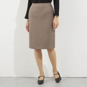 【Diana】【秋冬】スカート/ブラウン/ウォッシャブル＆ストレッチ