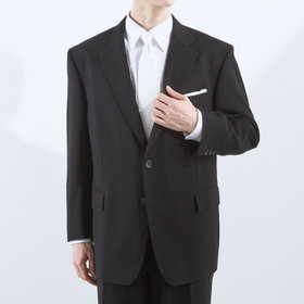 DORMEUIL】【秋冬】濃染加工/2釦シングルフォーマルスーツ 0
