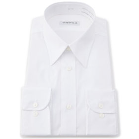 【形態安定】レギュラーカラーワイシャツ/ホワイト