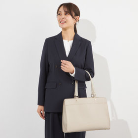 【NATURAL BEAUTY】【年間】4釦1掛けダブルジャケット/ネイビー