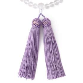 日本製】御念珠/新丸水晶/薄紫（JK102_T）｜メンズ（メンズ）｜コナカ