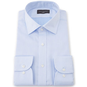 JOHN PEARSE comfort navy】【STYLISH】【形態安定】タブカラードレス