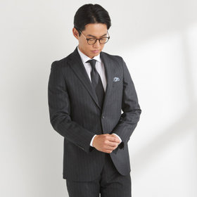 JOHN PEARSE comfort】【秋冬】2釦シングルスーツ ショートタック