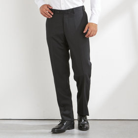 【就活】【V-SUIT】【年間】セットアップパンツ/ブラック×ソリッド/SHOWER CLEAN/※裾直し必要