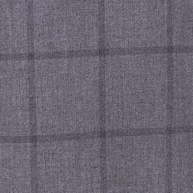 M.W　ジョンピアース　シングルスーツ　ブラウングレー　ウインドウペン JOHN PEARSE comfort】【春夏】2釦シングルスーツ 1タック