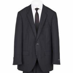 【JOHN PEARSE Black SELECT LINE】【年間】2釦シングルスーツ/ブラック×ドビー/SHOWER CLEAN