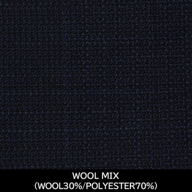 【パターンオーダー】【JOHN PEARSE comfort 2釦】【秋冬】スーツ/WOOL MIX/ネイビー×チェック(WOOL30% POLYESTER70%)