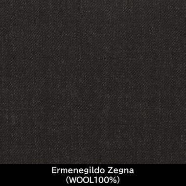 【パターンオーダー】【JOHN PEARSE comfort 3釦段返り】【春夏】スーツ/Ermenegildo Zegna/グレー(WOOL100%)