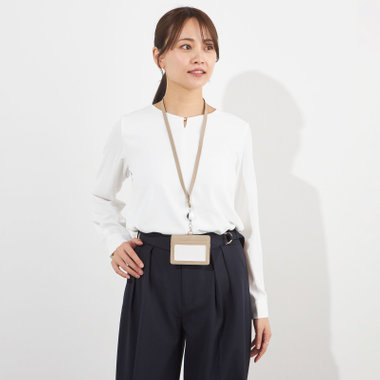 【NATURAL BEAUTY】ブラウス/ホワイト