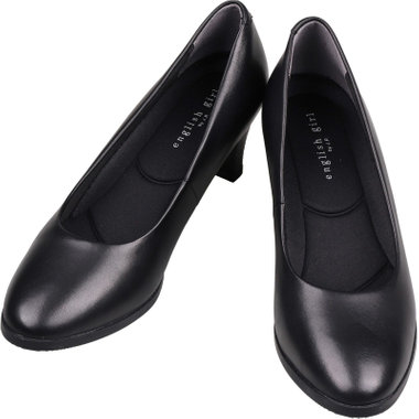 【WEB限定/OUTLET/汚れ・キズ等有】【english girl by J.P.】パンプス/ブラック