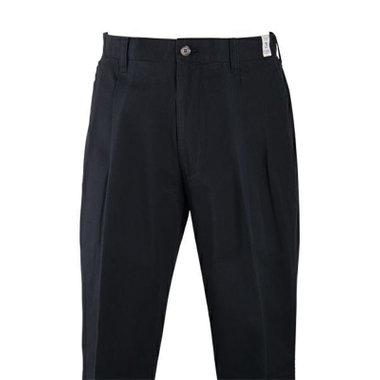 【WEB限定/OUTLET/汚れ・キズ等有】【年間】【ウォッシャブル】【リラックスシルエット】カジュアルパンツ/ネイビー×ソリッド
