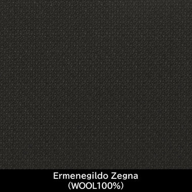 【パターンオーダー】【JOHN PEARSE comfort 6釦2掛ダブル】【春夏】スーツ/Ermenegildo Zegna/ブラック×シャドーチェック(WOOL100%)