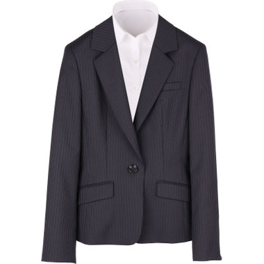 【WEB限定/OUTLET/汚れ・キズ等有】【KANSAI FORL collection】【年間】【SHOWER CLEAN】ジャケット/ネイビー×ストライプ