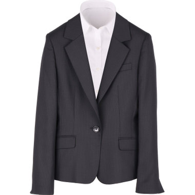 【KANSAI FORL collection】【年間】【SHOWER CLEAN】ジャケット/ブラック×ストライプ