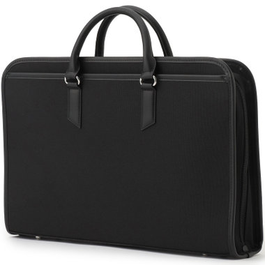 ブリーフケース/ブラック/ショルダーストラップ付き