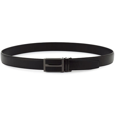 【KANSAIMAN collection】【フリーアジャスト仕様/5mm間隔/32段階】バックルベルト 3.0cm幅/ブラック(ウエスト94cmまで対応)