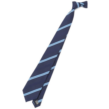 【WEB限定/OUTLET/汚れ・キズ等有】【発送在庫あり】【HIGH SPEC MOTION】ウォッシャブル ストライプネクタイ 8.0cm幅/ネイビー