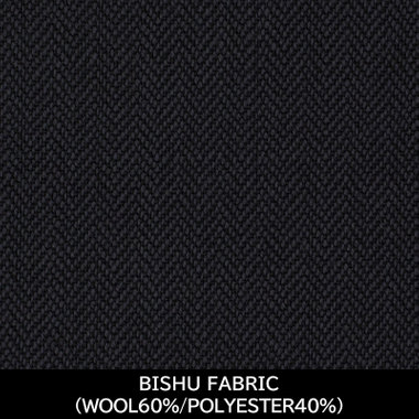 【パターンオーダー】【JOHN PEARSE WHITE 3釦】【秋冬】スーツ/BISHU FABRIC/ネイビー×シャドーストライプ(WOOL60% POLYESTER40%)