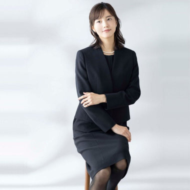 【KANSAI YAMAMOTO FEMME】【年間】ノーカラー＋ワンピーススカートレディースフォーマル