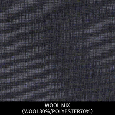 【パターンオーダー】【JOHN PEARSE comfort 6釦2掛ダブル】【春夏】スーツ/WOOL MIX/ネイビー(WOOL30%/POLYESTER70%)