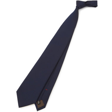 【名品】【Donato Vinci Italy】シルクソリッドネクタイ 8.5cm;幅/ネイビー/MADE IN JAPAN