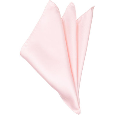 シルクポケットチーフ/ライトサーモン/HAND MADE