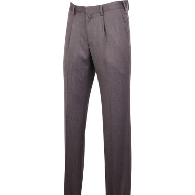 【stanley blacker new york】【秋冬】1タックスラックス/グレージュ/ウエストムーブ仕様/ストレッチ