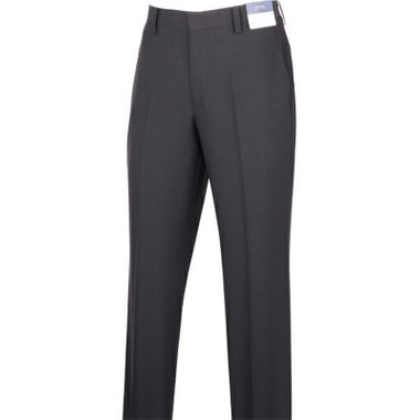 【HIGH SPEC MOTION】【年間】ポリエステル 0タックパンツ・スラックス/ブラック×ソリッド/ウォッシャブル