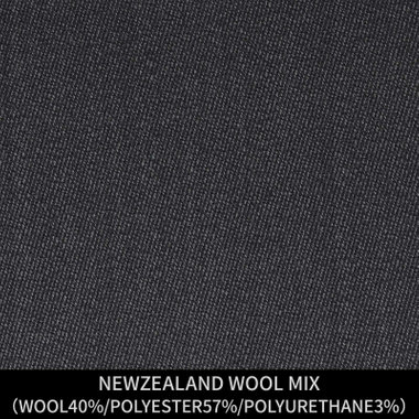 【パターンオーダー】【JOHN PEARSE comfort 6釦2掛ダブル】【秋冬】スーツ/NEWZEALAND WOOL MIX/グレー(WOOL40%/POLYESTER57%/POLYURETHANE3%)