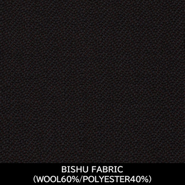 【パターンオーダー】【JOHN PEARSE comfort 3釦段返り】【秋冬】スーツ/BISHU FABRIC/ブラック×シャドーストライプ(WOOL60% POLYESTER40%)