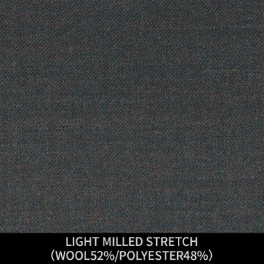 【パターンオーダー】【JOHN PEARSE comfort 6釦2掛ダブル】【秋冬】スーツ/LIGHT MILLED STRETCH/グリーン(WOOL52%/POLYESTER48%)