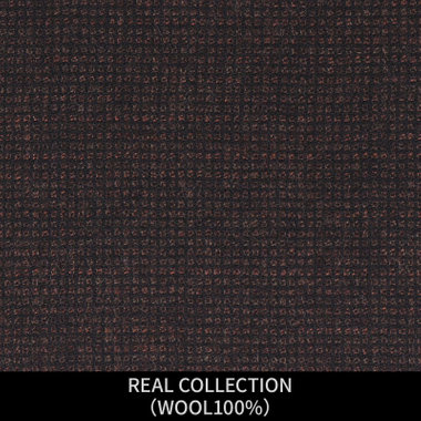 【パターンオーダー】【JOHN PEARSE comfort 6釦2掛ダブル】【秋冬】スーツ/REAL COLLECTION/ブラウン×チェック(WOOL100%)
