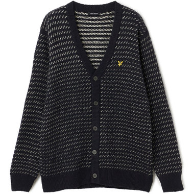 【LYLE&SCOTT】カーディガン/ネイビー