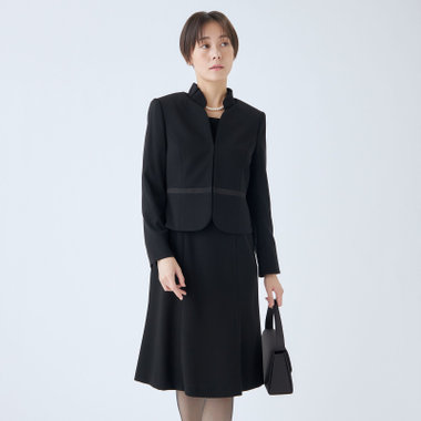 【RADVAN】【年間】スタンドタック襟アンサンブルレディースフォーマル