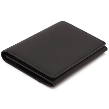 牛革名刺入れ/ブラック(LWG認証)