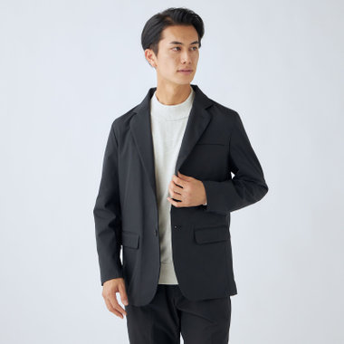 【ULTRA WORK SUIT/WORK LINE】【年間】セットアップ2釦ジャケット/ブラック