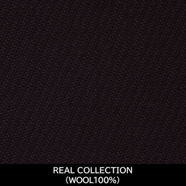 【パターンオーダー】【JOHN PEARSE comfort 6釦2掛ダブル】【秋冬】スーツ/REAL COLLECTION/ブラック×ツイル(WOOL100%)