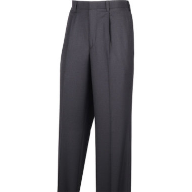 【JASLEY】【秋冬】【ウォッシャブル】スラックス/ブラック×ソリッド