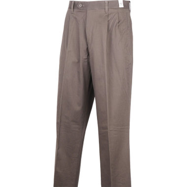 【WEB限定/OUTLET/汚れ・キズ等有】【秋冬】【ツータック】カジュアルパンツ/カーキ×ソリッド