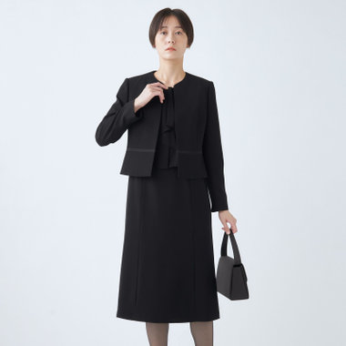 【BIEN BELLE】【年間】【家庭洗濯できる】【抗菌防臭】レディースフォーマル