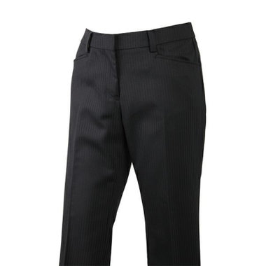 【KANSAI FORL collection】【年間】【SHOWER CLEAN】パンツ/ブラック×ストライプ